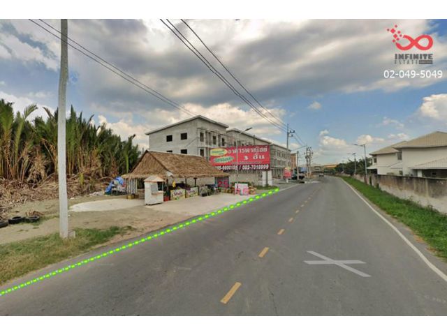 ขายที่ดิน 3ไร่ ติดถนน ซอยแสมดำ พันท้ายนรสิงห์–สมุทรสาคร