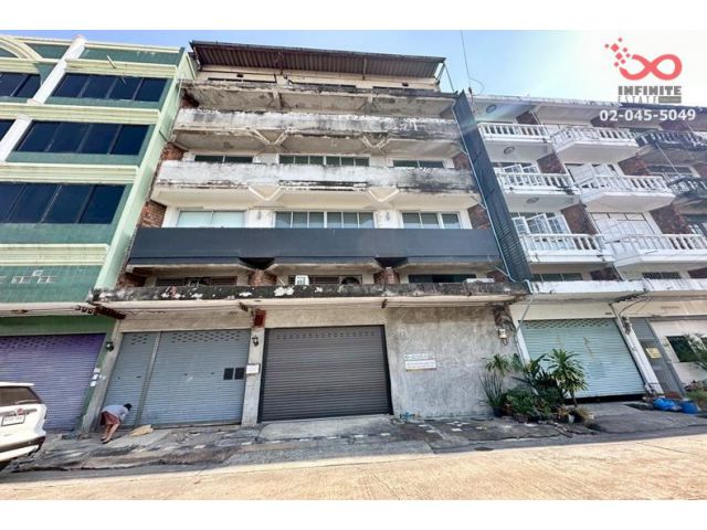 ขายอาคารพาณิชย์ 4 ชั้น 50 ตร.วา สุขสวัสด์ 64 พระประแดง สมุทรปราการ