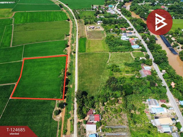 ขายที่ดิน เนื้อที่ 6 ไร่ 2 งาน 41 ตารางวา ทำเลดีติดคลอง วัดสิงห์ ชัยนาท