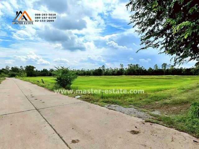 ที่ดินเปล่า 107-2-05 ไร่ ลำสนธิ ลพบุรี ติดถนนสาธารณะ 2 ฝั่ง ขายถูก วิวด้านหน้าเห็นกังหันลม สูงจากระดับน้ำทะเล 85 M.