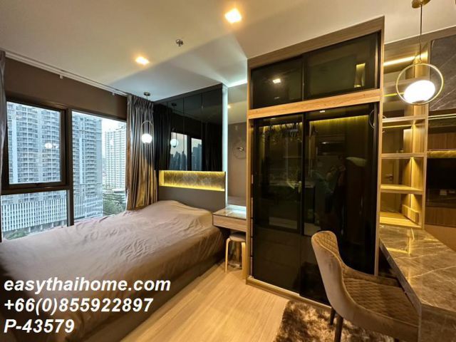 P-43579 ให้เช่า คอนโด ไลฟ์ อโศก ไฮป์ ซอย พวงเจริญ, Makkasan, Ratchathewi, Bangkok พร้อมอยู่ ราคาถูก Line Id @easythaihom