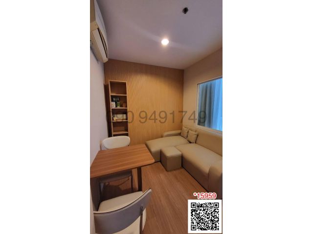 เช่า คอนโด LIFE @ รัชดา-ห้วยขวาง ขนาด 1 ห้องนอน ชั้น 8 ติดรถไฟฟ้า MRT ห้วยขวาง