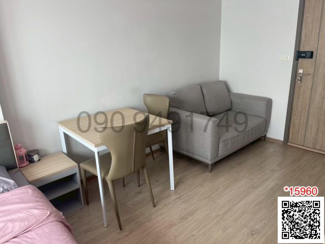 เช่า คอนโด IDEO O2 ห้อง Studio อาคาร C ชั้น 27 ใกล้ BTS บางนา เพียง 300 เมตร