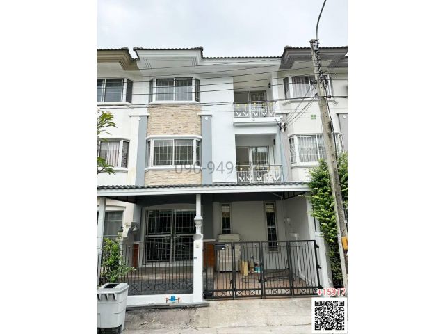 เช่า ทาว์นโฮม 3 ชั้น ม.ศุภาลัย แยก9 ถนนเลียบทางด่วน เอกมัย รามอินทรา ใกล้เซ็นทรัลอีสวิล