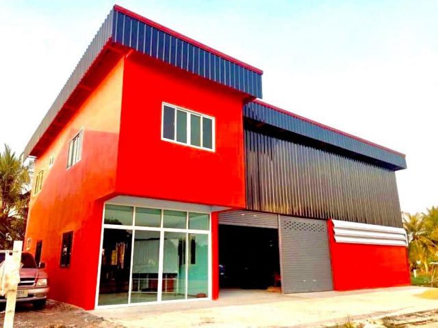 ขายที่ดินเปล่าถมแล้วพร้อมรับสร้างโกดัง โรงงาน ออฟฟิศใหม่ ย่านบางบัวทอง นนทบุรี 340