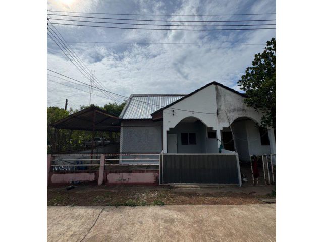 ขายบ้านเดี่ยวนาดีหลังหัวมุมเนื้อที่ 28 ตรว. 2ห้องนอน 1ห้องน้ำ ใกล้ถนนเส้นกบินทร์บุรี304-1กม. จ.ปราจีนบุรี