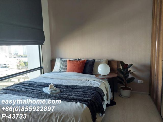 P-43733 ให้เช่า คอนโด ริทึ่ม อโศก Thanon Asok - Din Daeng, Makkasan, Ratchathewi, Bangkok พร้อมอยู่ ราคาถูก Line Id @eas