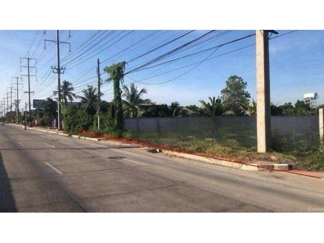 ให้เช่าที่ดินผังสีม่วง 5 ไร่ ติดถนนใหญ่บางกรวย ไทรน้อย ที่ดินถมพร้อมรั้ว เหมาะสร้างโรงงาน ขอใบ รง.4 ได้ทันที