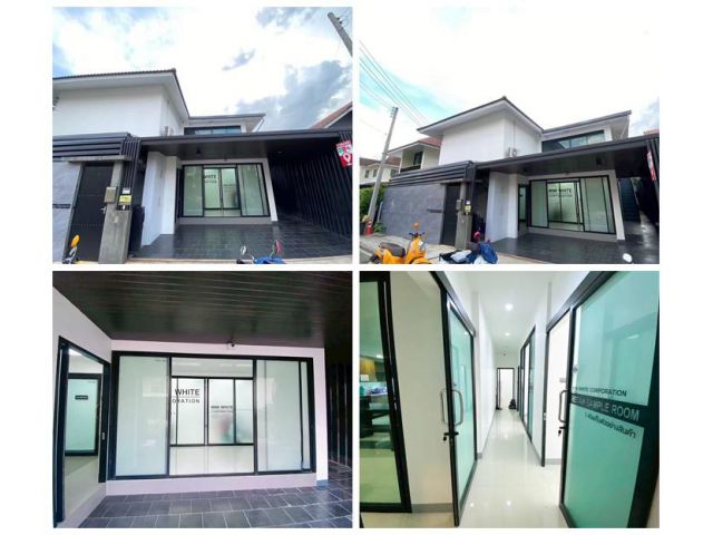 ขาย HOME OFFICE หมู่บ้านพราวขวัญเวียง ต.สันผักหวาน จ.เชียงใหม่ Tel 0956914142