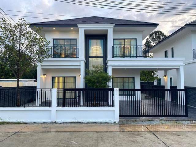 ขายบ้านใหม่ ห้วยใหญ่ พัทยา บ้านดีไซน์โมเดิร์น ใกล้มอเตอร์เวย์