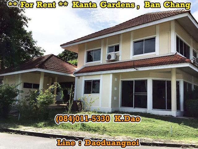 #Kanta Gardens, Ban Chang *** For Rent *** Near the Swimming Pool +++ Pool View +++