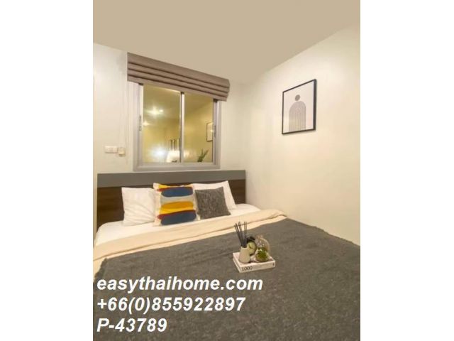 P-43789 ให้เช่า คอนโด ซีนิธ เพลส แอท ห้วยขวาง Pracha Rat Bamphen 14 Alley, Huai Khwang, Bangkok พร้อมอยู่ ราคาถูก Line I