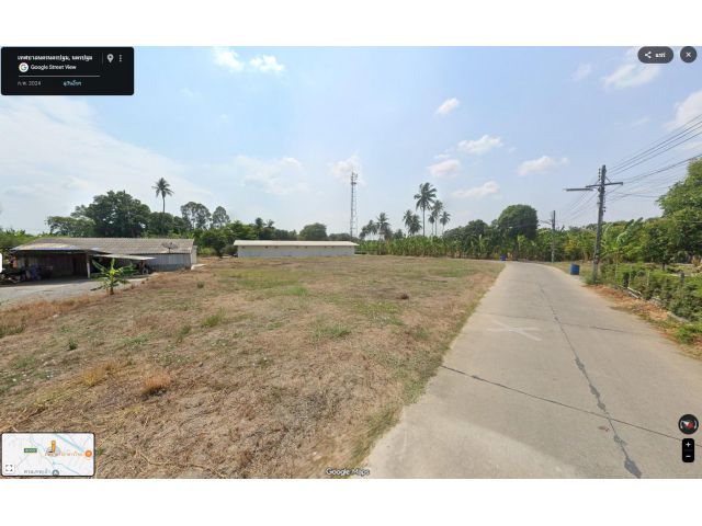 ขายที่ดินเปล่า เนื้อที่ 1 ไร่(ถมแล้ว) แปลงมุมติดถนน2ด้าน ต.บ่อพลับ ใกล้ ศาลเทพเจ้ากวนอู