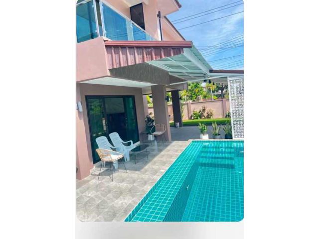 H978 บ้านพลูวิลล่าให้เช่า บ้านเดี่ยว 2 ชั้น 4 ห้องนอน เดอะ เลค ห้วยใหญ่