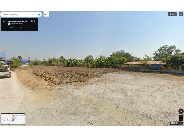เนื้อที่ 2 ไร่ 33 ตารางวา หน้ากว้าง 23 เมตรตรงข้าม อู่โรจนินทร์