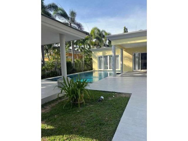 H979 บ้านพลูวิลล่าให้เช่า เขาตาโล 3 ห้องนอน พร้อมสระส่วนตัว