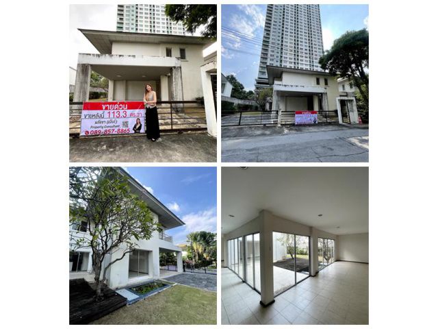 ขายบ้าน 2 ชั้น หมู่บ้าน โนเบิลทารา งามวงศ์วาน เมืองนนทบุรี หน้าโครงการติดสถานีรถไฟฟ้า Tel 089-8578865