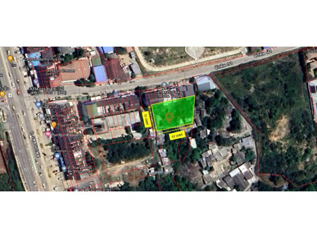 ขายที่ดิน 364 ตารางวา ใกล้อุทยานราชภักดิ์ อ.หัวหิน จ.ประจวบคีรีขันธ์