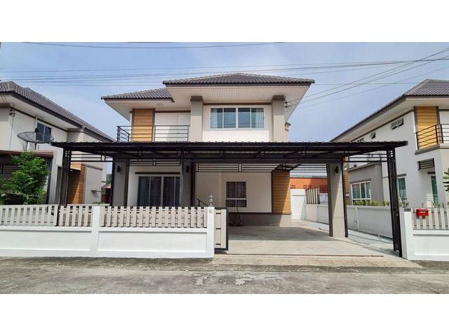 ขายบ้านเดี่ยว2ชั้น ขนาด 59ตรว 4นอน ใกล้จตุจักร ห้วยกะปิ ชลบุรี