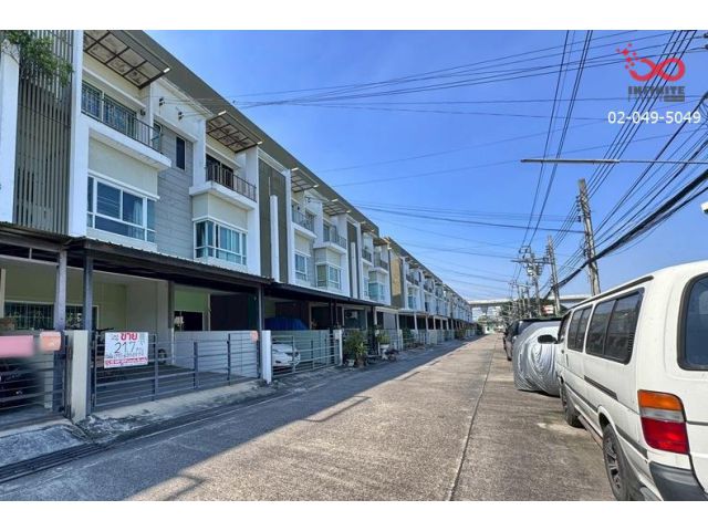 ขายทาวน์โฮม 3ชั้น 21ตรว. นลิน อเวนิว รามคำแหง 138 ใกล้มอเตอร์เวย์
