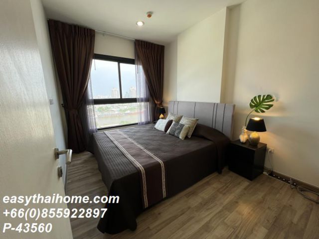 P-43560 ให้เช่า คอนโด นิช โมโน เจริญนคร Charoen Nakhon Rd, Dao Khanong, Thon Buri, Bangkok พร้อมอยู่ ราคาถูก Line Id @ea