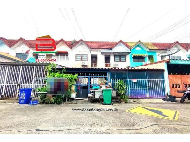 ทาวน์เฮาส์ เนื้อที่ 19 ตร.ว. หมู่บ้านวาสนา หทัยราษฎร์ 11 ถนนหทัยราษฏร์ แขวงมีนบุรี เขตมีนบุรี