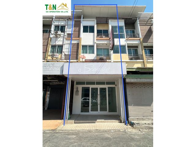 ขาย และ ให้เช่า อาคารพาณิชย์ 3 ชั้น 1 คูหา ตลาดถนอมมิตร