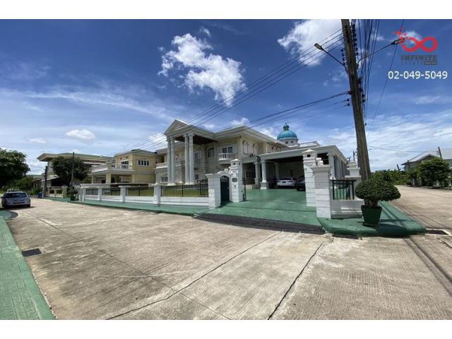 ขายคฤหาสน์หรู สไตล์ยุโรป 5 ห้องนอน พร้อมอยู่ ใกล้ MRT หลักสอง | Ever Green City บางแค