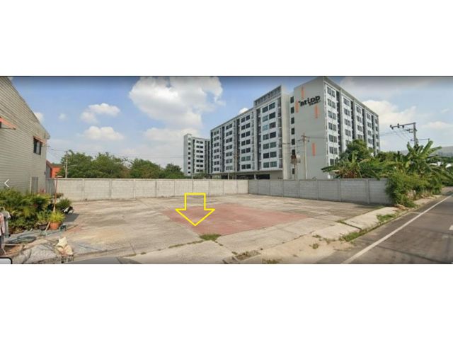 ที่ดินถมแล้วราคาถูก ใกล้เซ็นทรัลเวสต์เกตและสถานีรถไฟฟ้าสายสีม่วง เจ้าของขายเอง