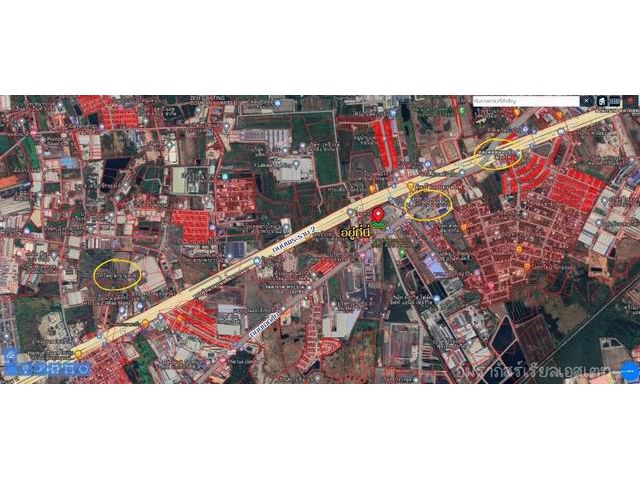 ขายที่ติดถนนเอกชัย ใกล้ตลาดสดเมืองใหม่ขนส่งเดินทางสะดวกสบาย