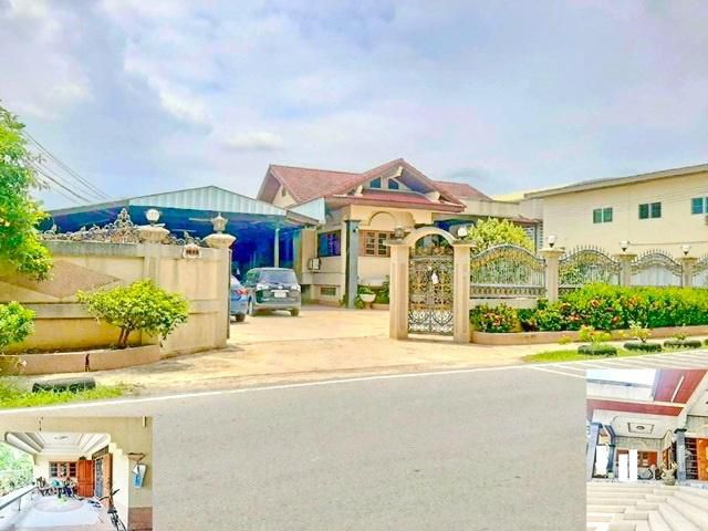 นครปฐม 2ไร่ ใหญ่มาก ตกแต่งพร้อม ให้เช่าคฤหาสน์ 2หลัง สามพราน