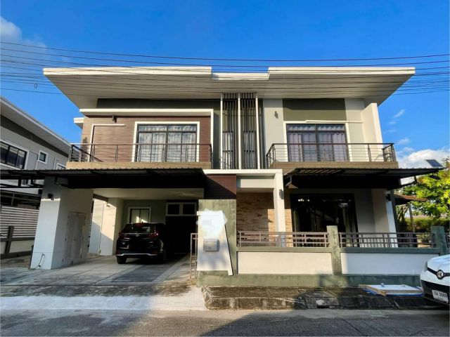 High quality house for rent in Koolpant Ville 9 near Lanna International School, Kad Farang Village.