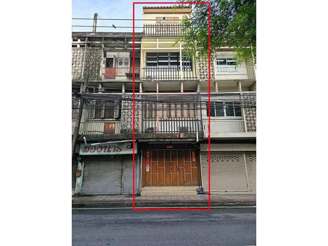 ขาย/เช่า อาคารพาณิชย์ 4 ชั้น เนื้อที่ 15 ตร.ว ทำเลทองย่านห้วยขวาง