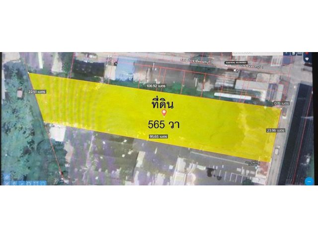 ขายที่ดินแปลงสวย 565 วา ทำเลดีมาก อยู่ใกล้แยกพงศ์เพชร ซอยงามวงค์วานนทบุรี 1 ตำบลตลาดขวัญ อำเภอเมือง จังหวัดนนทบุุรี