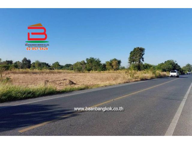 ที่ดินเปล่า เนื้อที่ 12-3-92.7 ไร่ ติดถนน Highway เส้น 3225 และ 3050 (ใกล้วัดพะเยาว์) ตำบลศาลารีไทย อำเภอเสาไห้ สระบุรี