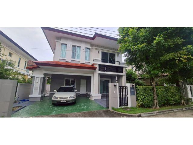 ให้เช่าบ้านเดี่ยว 2 ชั้น 70 ตร.ว. โครงการThe city รัตนาธิเบศร์ - แคราย พร้อมอยู่ ใกล้MRT สายสีม่วง แยกนนทบุรี 1