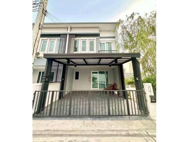 ขายพร้อมผู้เช่า ทาวน์โฮม2 ชั้น แปลงมุม ชวนชื่น ทาวน์ แก้วอินทร์-บางใหญ่ ใกล้ เซ็นทรัล เวสต์เกต