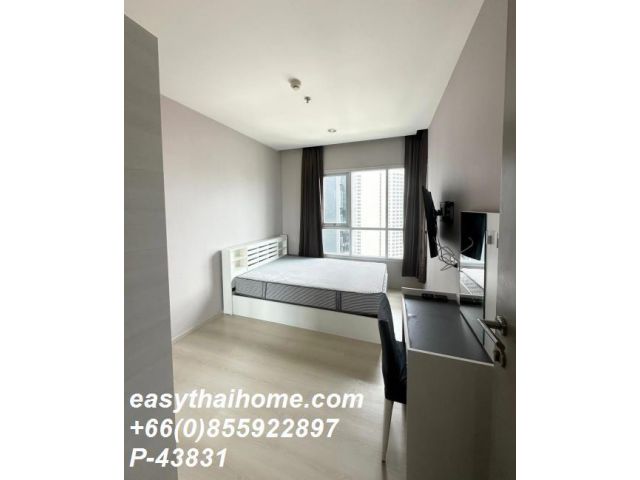 P-43831 ให้เช่า คอนโด ไลฟ์ รัชดาภิเษก Ratchadaphisek Rd, Huai Khwang, Bangkok พร้อมอยู่ ราคาถูก Line Id @easythaihome 08