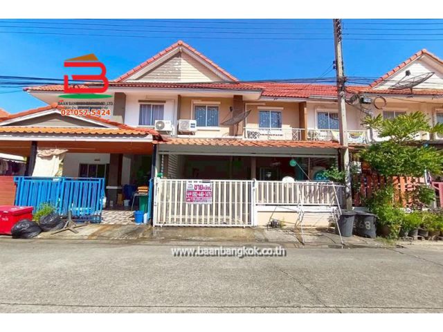 ทาวน์เฮาส์ 2 ชั้น โครงการ พฤกษาดี คลอง3 เนื้อที่ 18 ตรว. (รังสิต-นครนายก 91) ตำบลคลองสาม อำเภอคลองหลวง ปทุมธานี