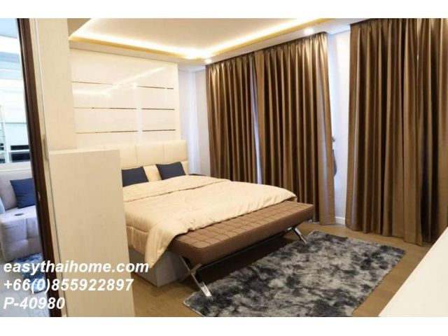 P-40980 ให้เช่า คอนโด อมรันทา เรสซิเด้นซ์ Pracha Rat Bamphen 5 Alley, Lane 6, Huai Khwang, Bangkok พร้อมอยู่ ราคาถูก Lin