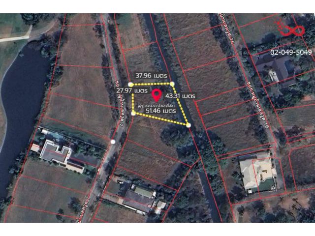 ขายที่ดินโครงการสนามกอล์ฟเลควูด 349 ตารางวา ต่ำกว่าประเมิน บางพลี สมุทรปราการ