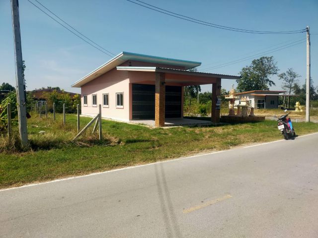 ขายที่บ้านปูนชั้นเดียว 80ตรว.เหมา1.5ล้าน ติดถนนลาดยาง ต.บ่อสุพรรณ อ.สองพี่น้อง จ.สุพรรฯใก้ลวัดทับกระดาน