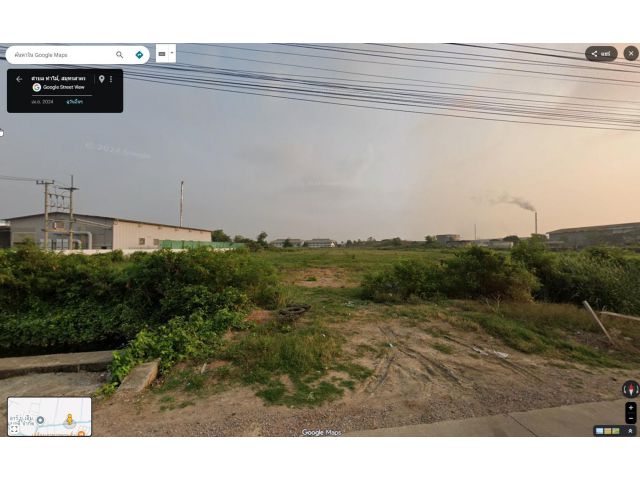 ขายที่ดินเปล่าถมแล้วเนื้อที่ 15ไร่(ผังสีชมพู) หน้ากว้าง80เมตร