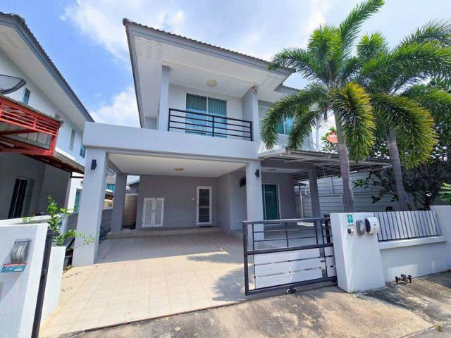 ขาย บ้านเดี่ยว มบ.เดอะ ทรี 54ตรว. บ้านสวย เฟอร์บิ้วอิน ติดฉนวนใต้หลังคา แถมเครื่องล้างจาน ต่อเติมห้องซักล้างแล้ว