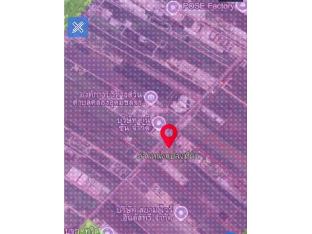 ขายที่ดินผังสีม่วงฉะเชิงเทรา เนื้อที่ 47-1--60ไร่