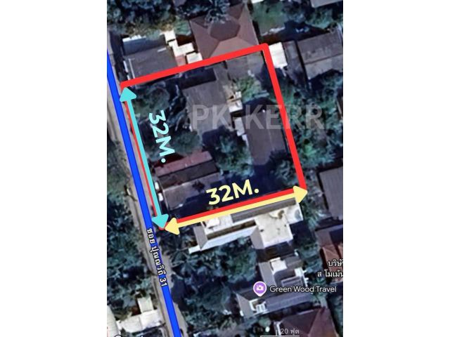 076AGNTที่ดิน สุขุมวิท101 เนื้อที่ 302 ตร.ว. ซ.ปุณณวิถี31