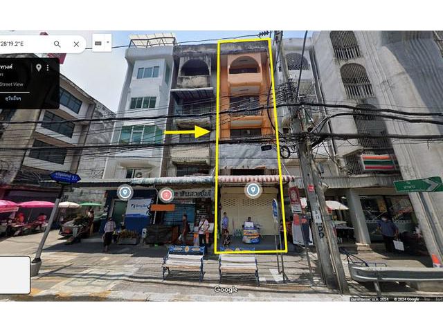 ขาย ตึกแถว 4 ชั้น ครึ่ง ติดถนน จรัญสนิทวงศ์ ปากซอย จรัญฯ 1/1 ติด