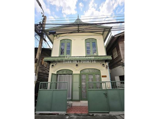 ให้เช่า บ้านเดี่ยว 2 ชั้น บ้านสวย พร้อมอยู่ ทำเลดี เดินทางสะดวก ตรอกบวรรังษี แขวงบวรนิเวศ เขตพระนคร กรุงเทพ ถนนข้าวสาร