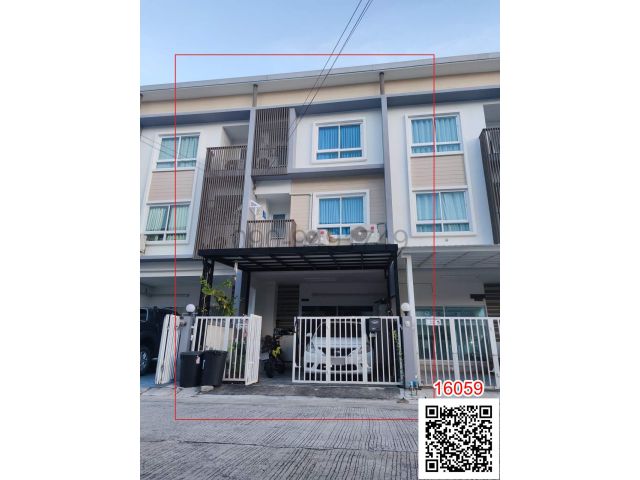 เช่า ทาวน์โฮม 3 ชั้น The Rich Biz Home สุขุมวิท 105 ใกล้โรงพยาบาลศิครินทร์