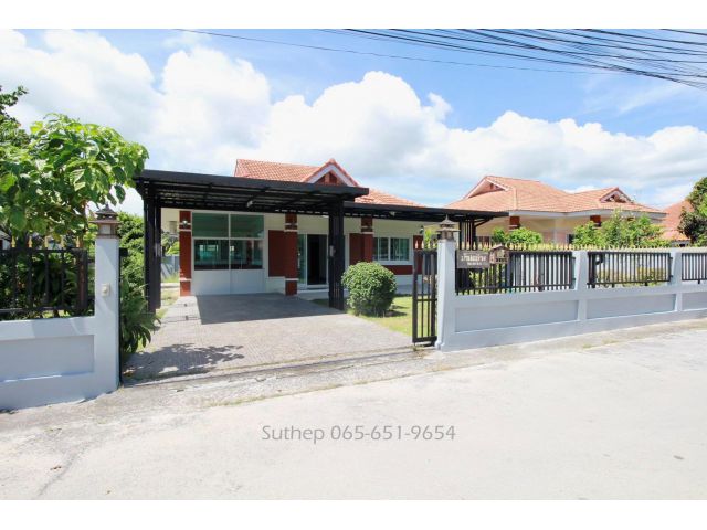 ขายบ้านเดี่ยว 100 ตร.วา หมู่บ้านเทพรัฐ 1 ใกล้นิคมฯ เอเซียและโลตัสใหญ่ บ้านฉาง ระยอง(ทาสีใหม่ทั้งหลัง)